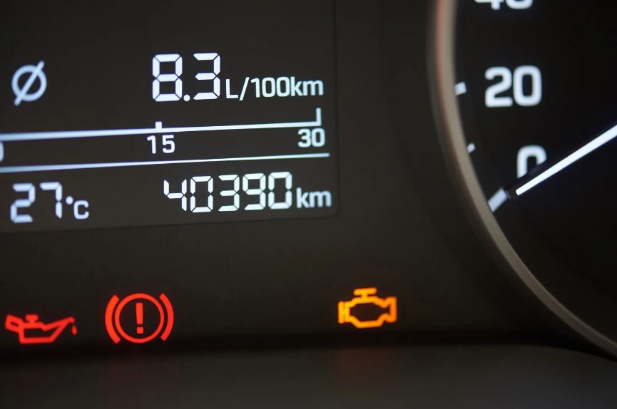 エンジン警告灯