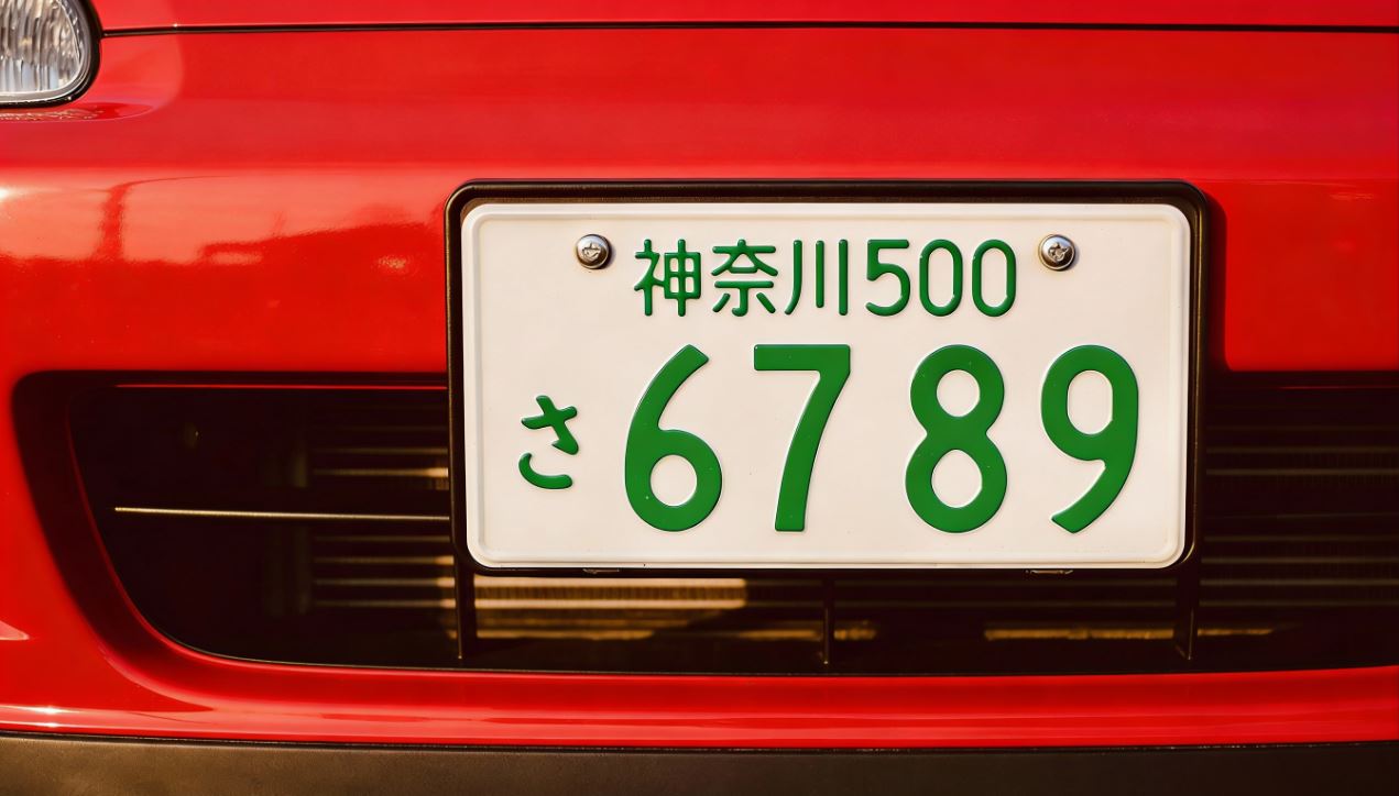 車のナンバー