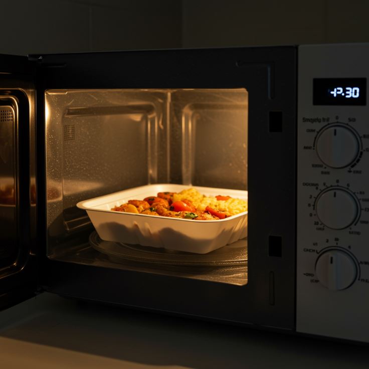 発泡スチロール レンジ